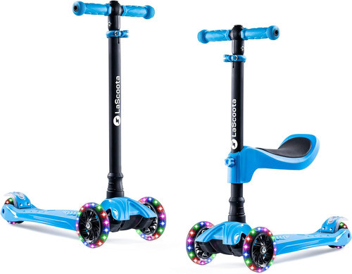 Patineta De Kick Para Niños De 3-1, Luces Led, Hasta 4 0