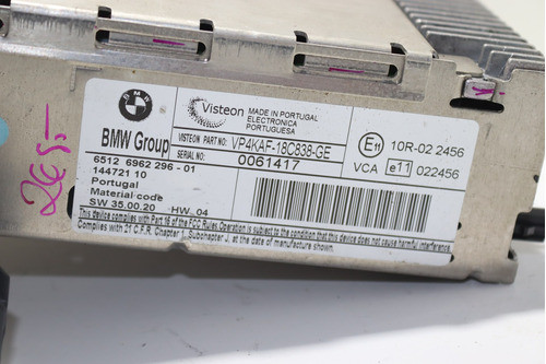 Radio Bmw E90 2006 Rd-006 1