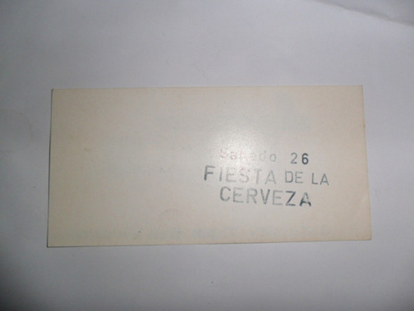 Entrada Boliche Disco Fiesta De La Cerveza Time San Vicente 1 Entrada Boliche Disco Fiesta De La Cerveza Time San Vicente 1