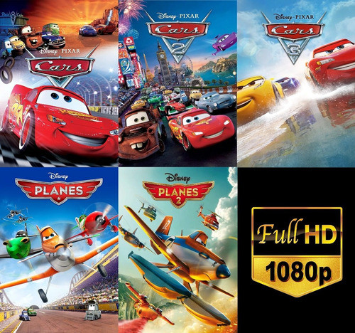 Cars - Planes Aviones Serie De Peliculas De Disney Full Hd 0