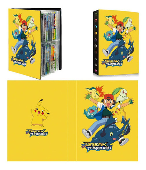 Album Pokemon Johto Ash Pikachu 0