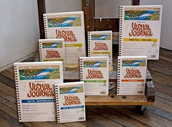 Strathmore 300 Series Visual Bristol Journal, 9x12 Liso, Enc 1
