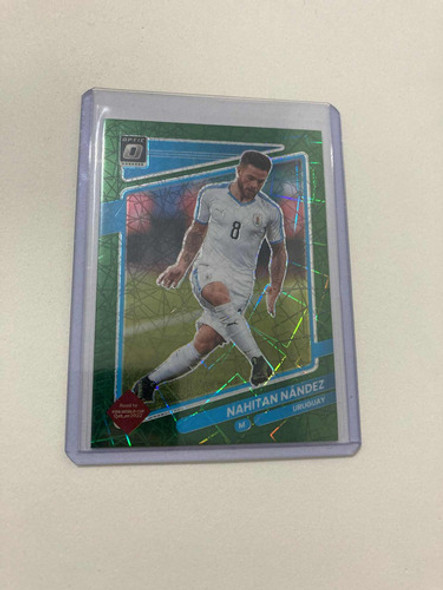 Nahitan Nandez - Panini Donruss 2022 Optic Prizm Green 0
