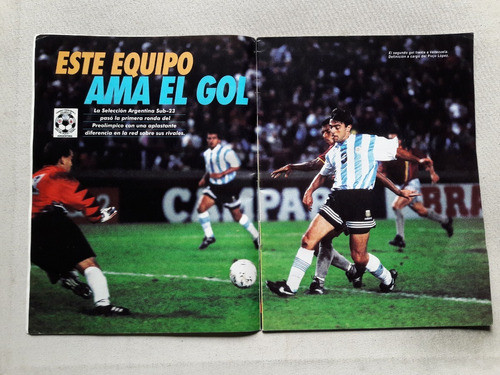 Revista El Gráfico Nº 3986 - Argentina - Balbo Batistuta 1