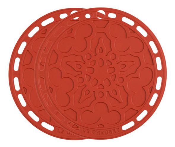 Kit De 2 Suportes De Silicone Cayenne Le Creuset 0