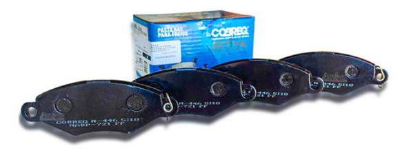 Pastillas Peugeot 206 / 306  Delanteras Cobreq Calidad Origi 0