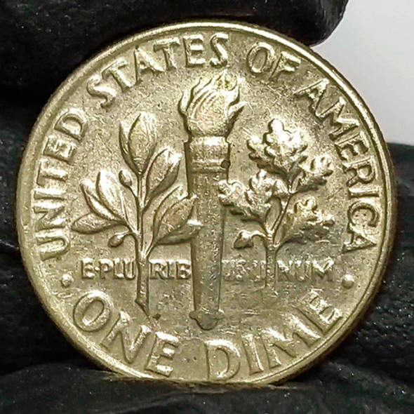 Estados Unidos 1 Dime 1980 Antigua Moneda Colección 1