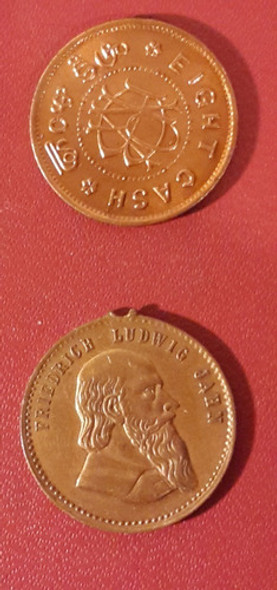 2 Fichas Medallas, Ne147 0 2 Fichas Medallas, Ne147 0