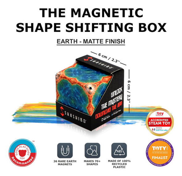 Cubo De Fidget Con 36 Imanes, Se Transforma En 70 Formas 1