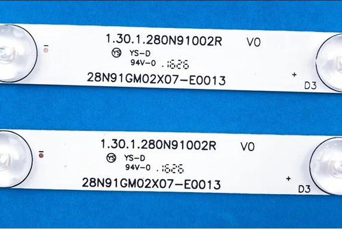 Kit Regletas / Tiras Led's P/ Tv Philco Ph28n91 28 1