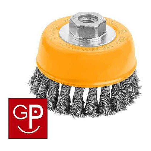 Cepillo Copa Trenzado 125mm Tolsen 1
