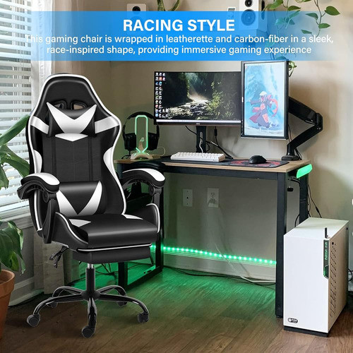 Yssoa Racing Video Respaldo Y Altura Del Asiento Reclinable 1