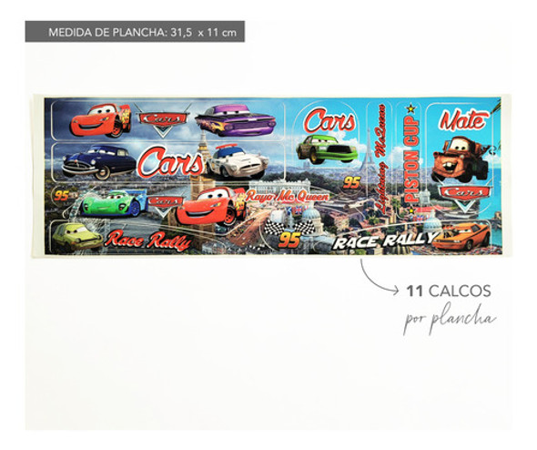 Plancha Kit De Calcomanías Para Bicicletas Similar Cars 1