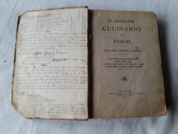 El Consultor Culinario - Pascal - Libreria Nacional 1917 1