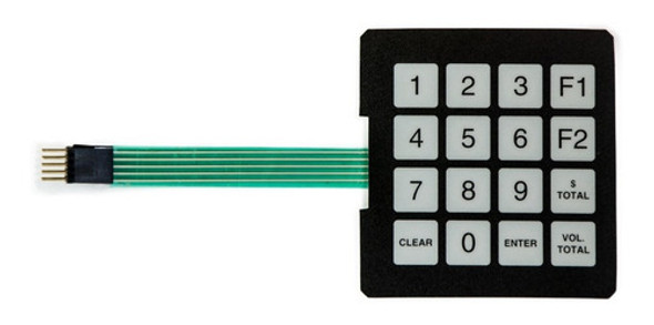 Teclado De Funciones Gilbarco 0