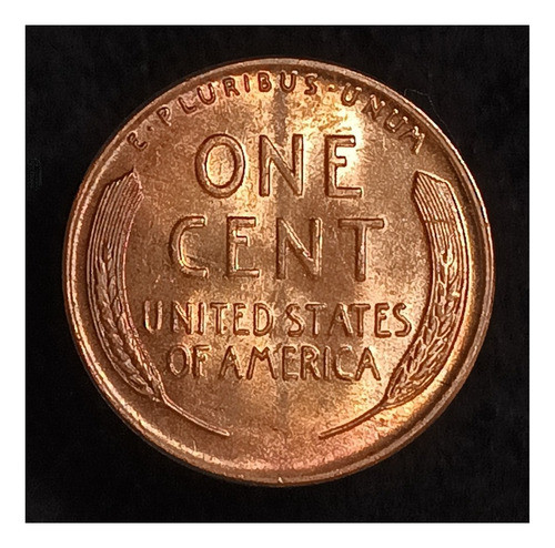 Estados Unidos 1 Cent 1953 D Sin Circular Km 132 1