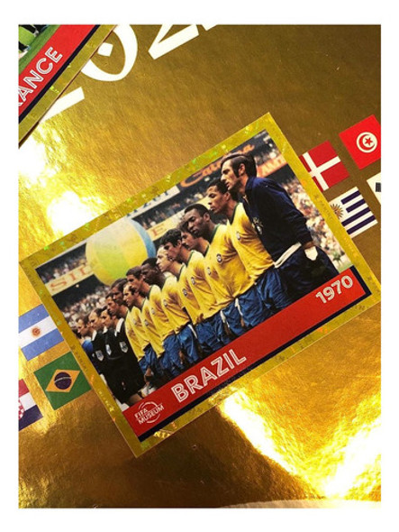 Figurinha Rara Copa Do Mundo Especial Brazil Selecao 1970 0