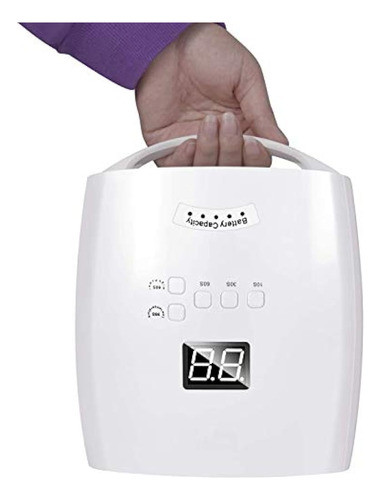 Secador De Uñas, Recargable, Inalámbrico, Sin Dolor, Lámpara 0