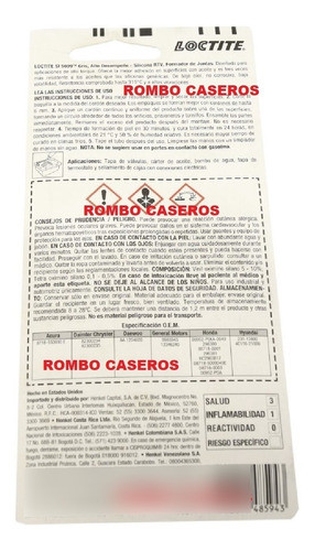 Sellador Forma Junta Loctite 5699 Gris 70ml 1