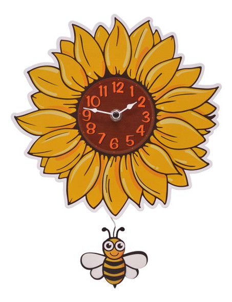 Mark Feldstein & Associates Girasol Con Reloj De Pared Con P 0