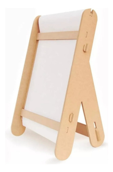 Pizarra Para Niño Niña - Atril De Mesa + 2 Papel + Crayones 0