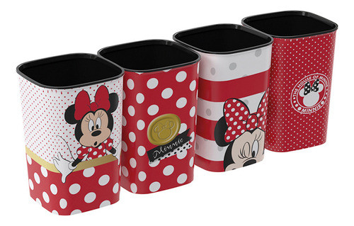 Pack X 4 Portalápices Infantiles Minnie 0