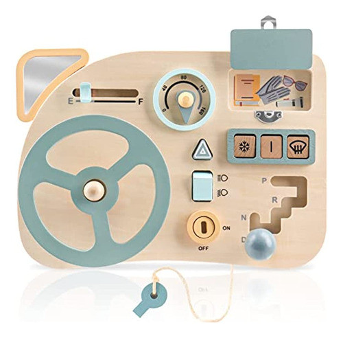 Vanplay Montessori Toy Busy Board Para Niños Pequeños 1 Años 0