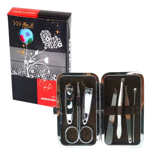 Unhas Deslumbrantes Em Casa Kit 7 Peças Inox Eficiente 0