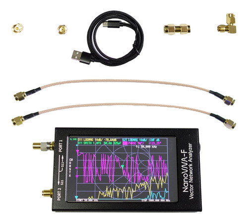 Novo Analisador De Antena De Rede Vetorial Nanovna-f Mf Hf 0