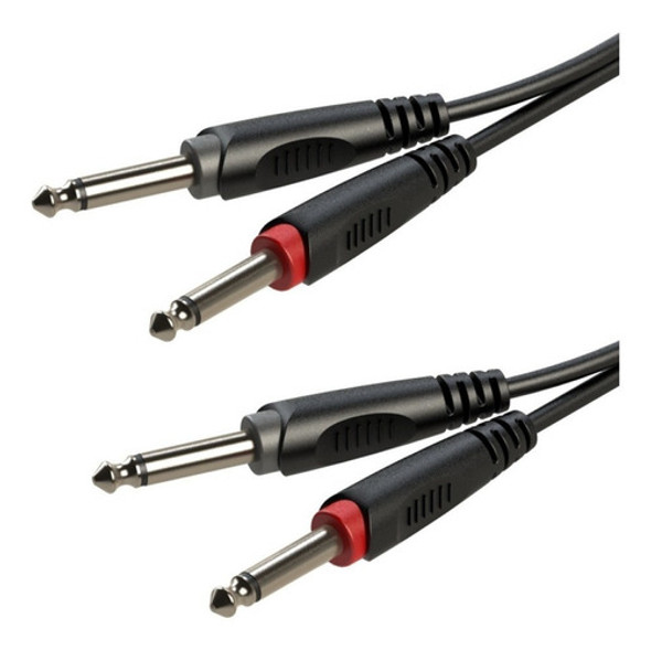 Cable Audio 2 Plug A 2 Plug Mono 3 Metros Roxtone Racc100l3 0 Cable Audio 2 Plug A 2 Plug Mono 3 Metros Roxtone Racc100l3 0