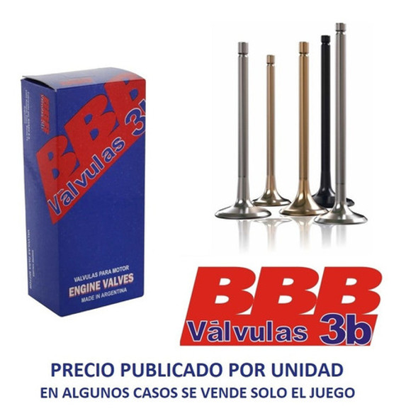 Valvula Admision Volkswagen Santana 2.0 Botador Hidraulico 0 Valvula Admision Volkswagen Santana 2.0 Botador Hidraulico 0
