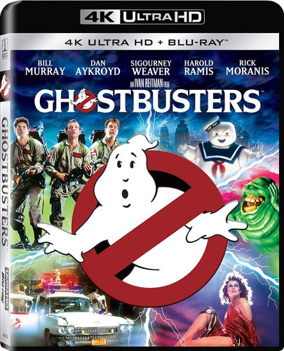 4k Ultra Hd + Blu-ray Ghostbusters / Los Cazafantasmas 1984 0