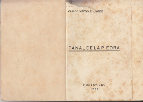 1928  Tapa Modernista Panal De Piedra Poesia Maeso Tognochi 1