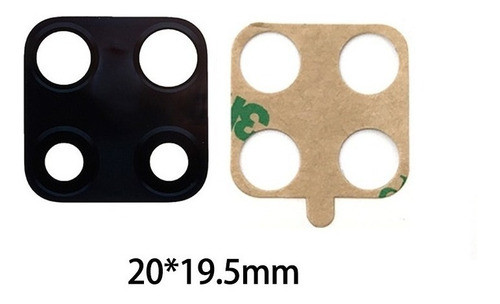 Vidrio Camara Compatible Con Xiaomi Redmi Note 9 Pro 0