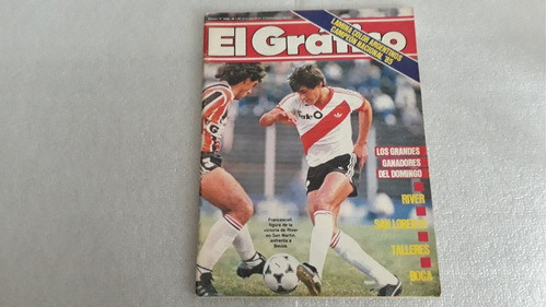 El Gráfico Argentinos Jrs Campeón Nacional 1985 C/ Póster 0