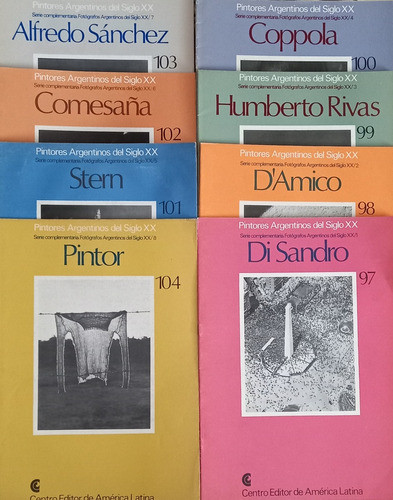 Serie Fotografos Argentinos Del Siglo Xx Coleccion Completa 1