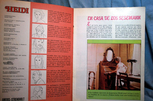 Revista Heidi 8 En Casa De Los Sesemann 1