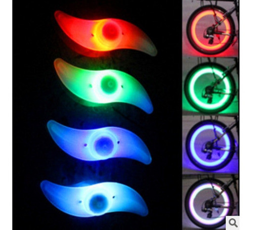 Led Para Bicicleta/moto - Accesorio Para Rayos 0