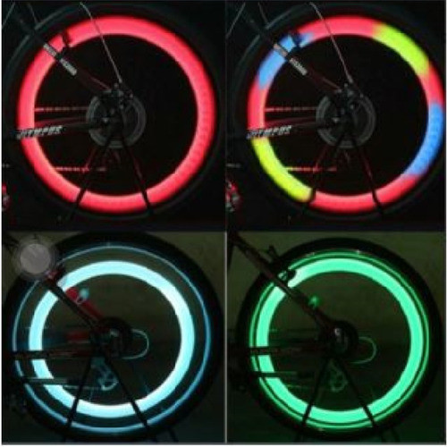 Led Para Bicicleta/moto - Accesorio Para Rayos 1