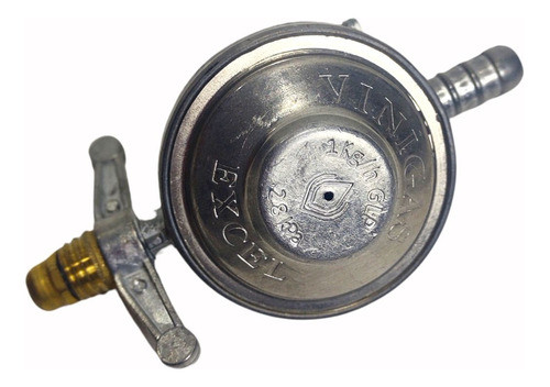 Regulador Para Gas Glp Vinigas Metal Segurança Na Cozinha 0
