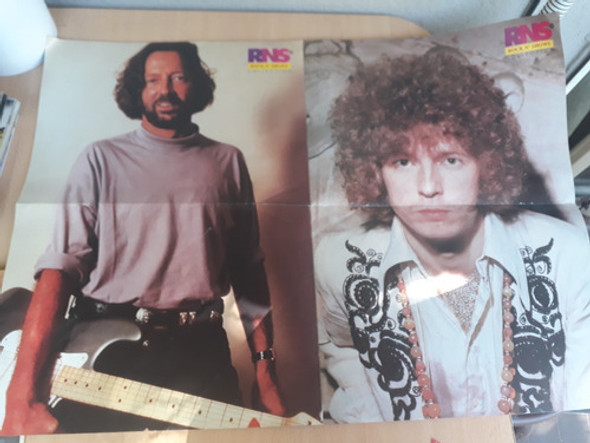 Poster Eric Clapton Revista Rock N Show Muy Bueno 1