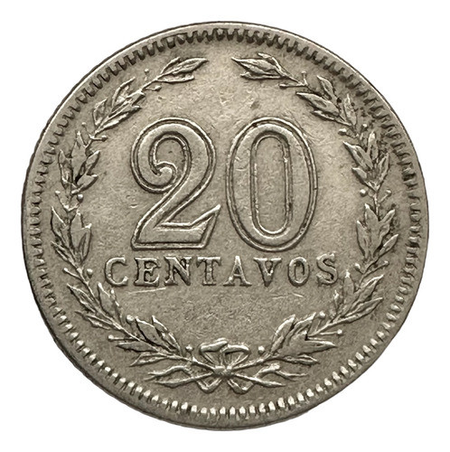 Argentina - 20 Centavos - Año 1921 - Cj #71 - Níquel 1