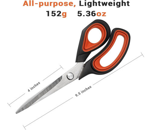 Tijera De Sastre, Para Cuero/titanio/2 Pack 1