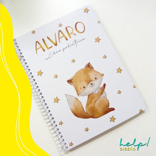 Cuaderno Pediatrico A5 - Tapa Personalizada 0