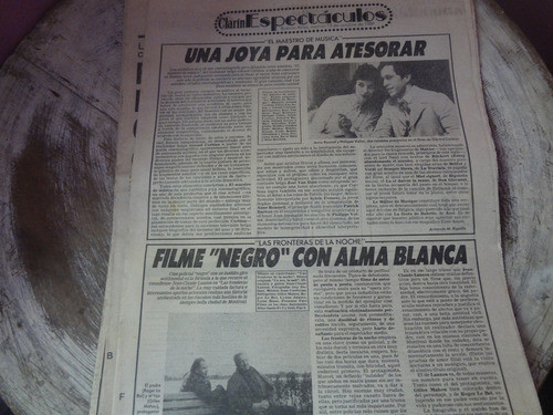 Clarin Espectaculos 1989 Las Fronteras De La Noche Gay Urss 0