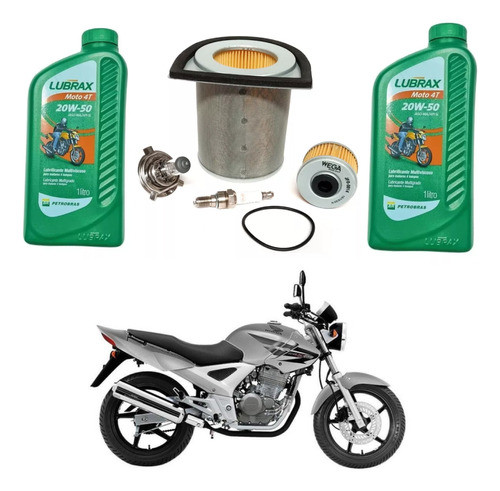 Kit Servi Honda Twister 250 Cc 6 Pza Wega Lubrax En Msp 1