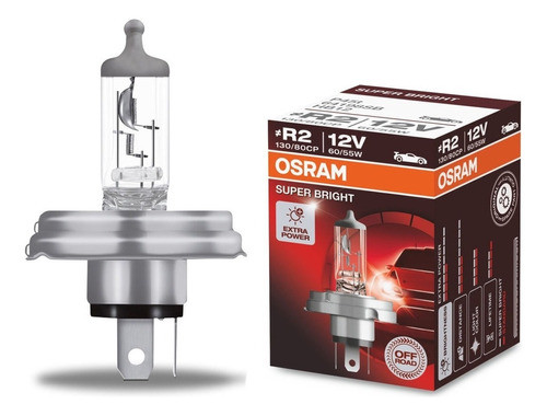Lampara Osram R2 P45t 130/80cp 60/55w Super Bright Off Road 0