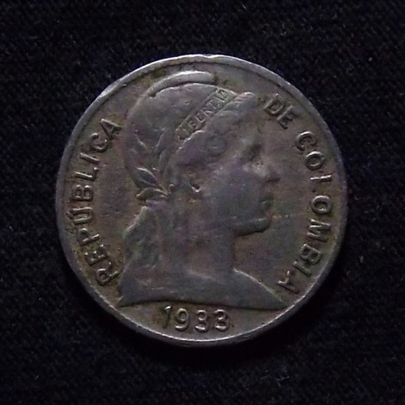 Colombia 2 Centavos 1933 Muy Bueno Km 198 1 Colombia 2 Centavos 1933 Muy Bueno Km 198 1
