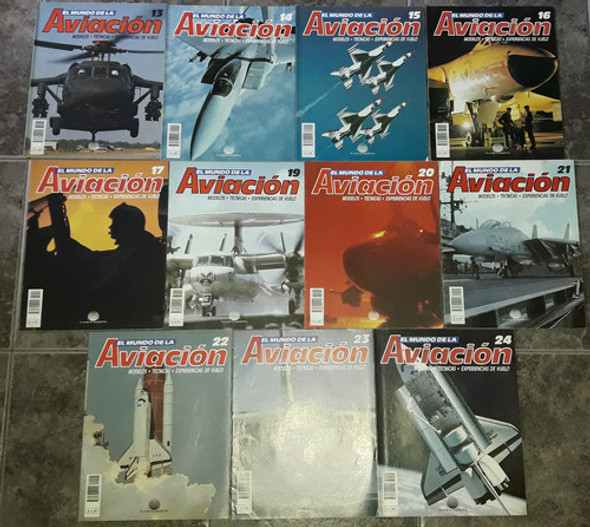 Lote De 23 Revistas El Mundo De La Aviacion 1