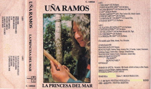 Cassette Uña Ramos Titulado La Princesa Del Mar Año 1996 0